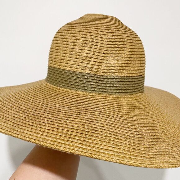 Women\'s Floppy Straw Hat Packable Travel Beach Hat Natural Quiet Luxury Summer